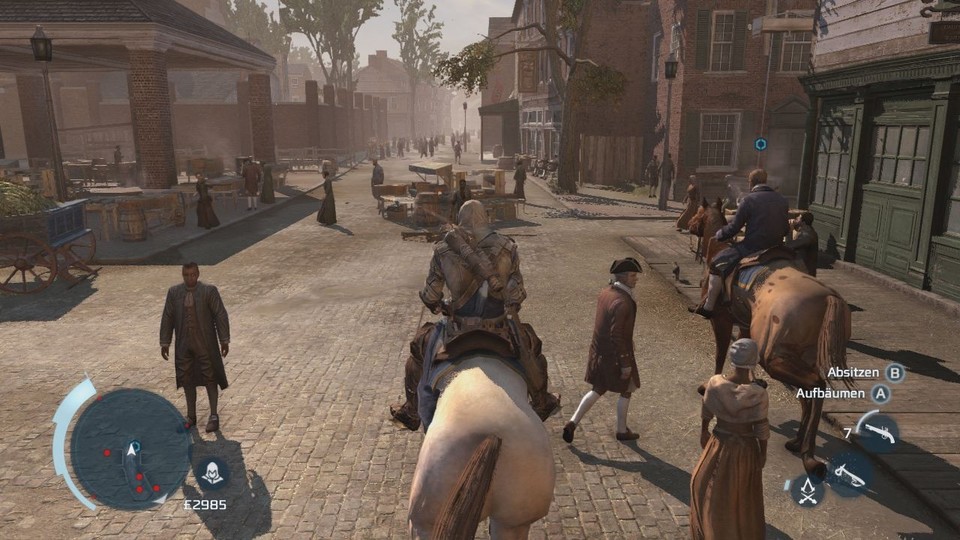 Der erste Patch für Assassin's Creed 3 steht zum Release des Spiels bereit.