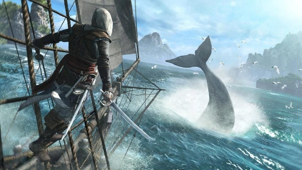 PETA kritisiert den Walfang in Assassin's Creed 4: Black Flag.