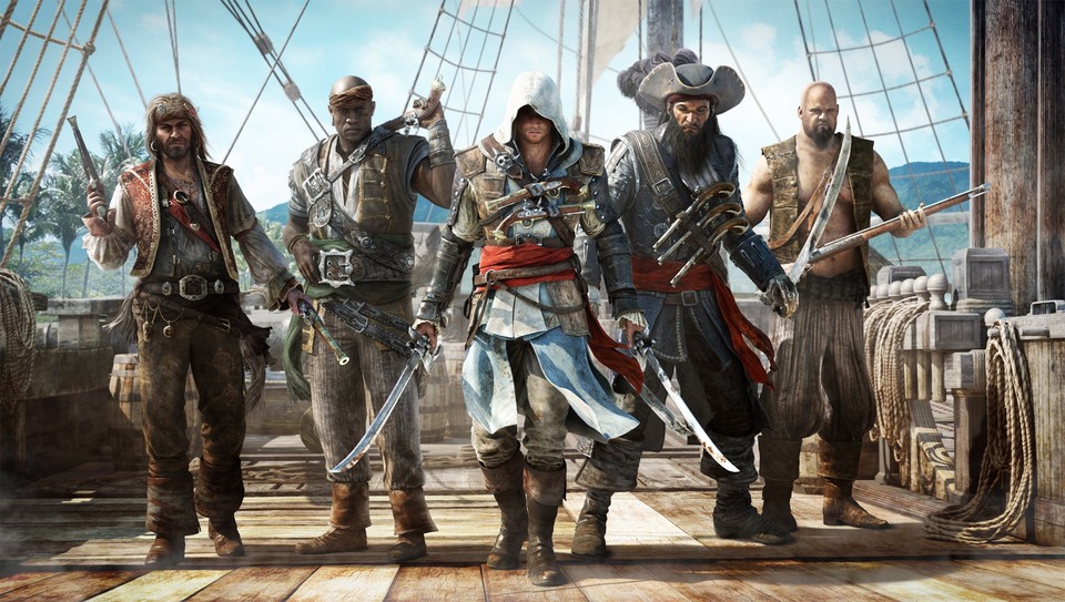In Assassin's Creed 4: Black Flag dürfen wir Pirat sein.