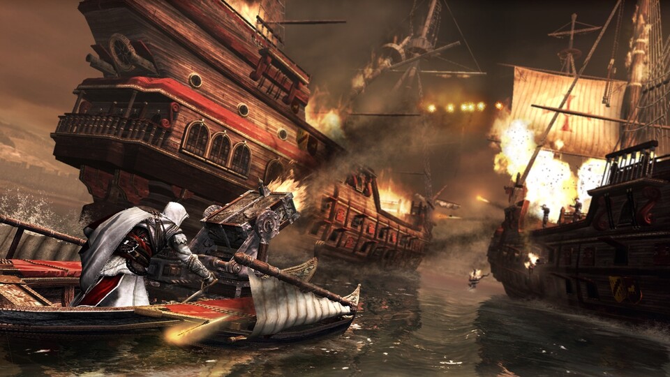 Assassin's Creed: Brotherhood: Sogar auf dem Tiber wird gekämpft