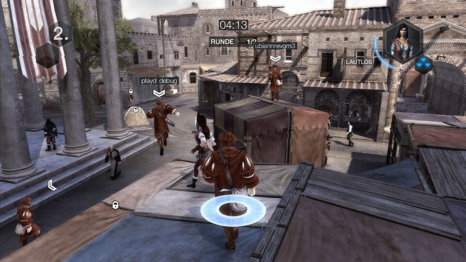 Der Multiplayer-Modus von Assassin's Creed: Brotherhood ist originell und spaßig.
