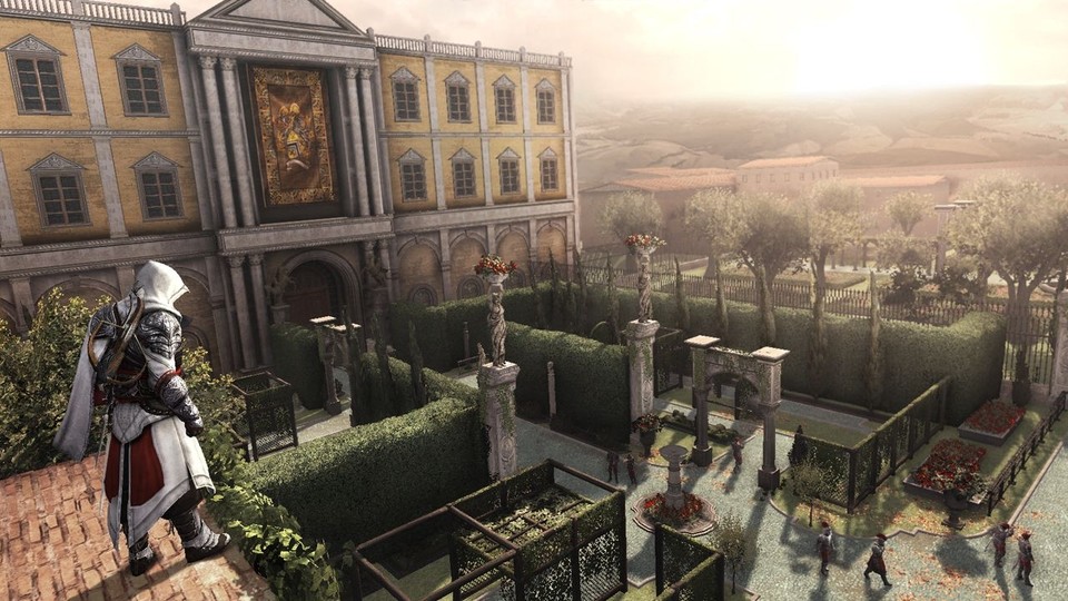 Einer der neuen Schauplätze im DLC Da Vincis Verschwinden