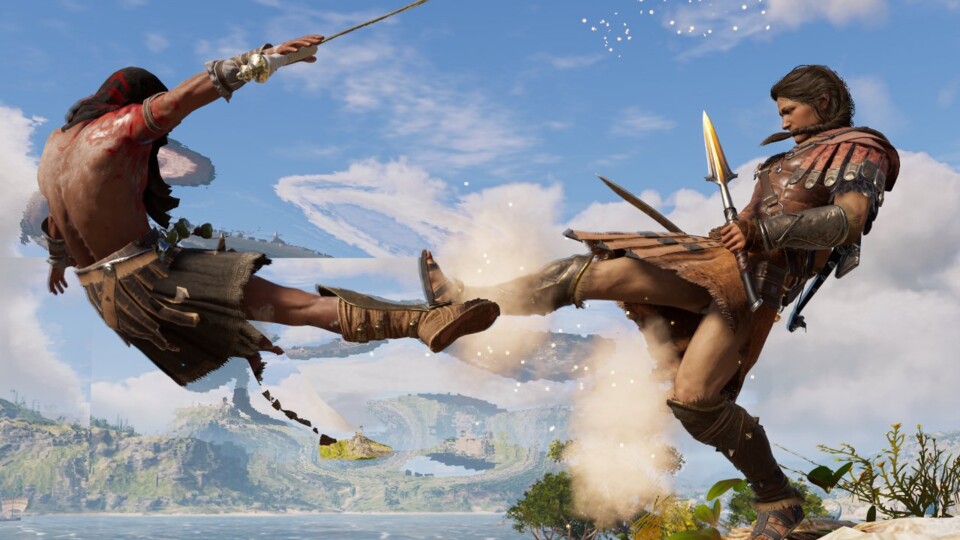 In Assassins Creed Odyssey könnt ihr nicht nur Leute von Felsen treten, sondern auch noch etwas lernen!
