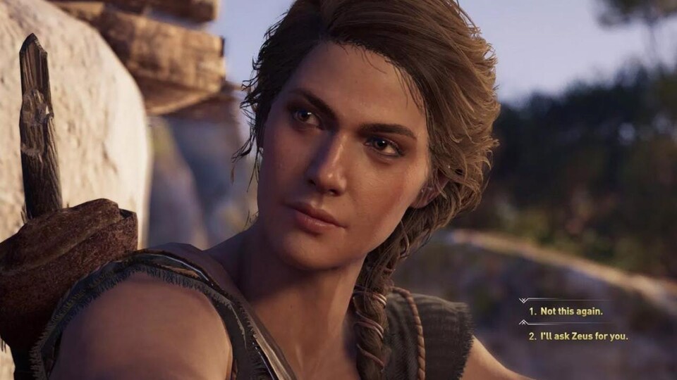 Kassandra sollte zunächst die einzige Heldin in Odyssey werden.