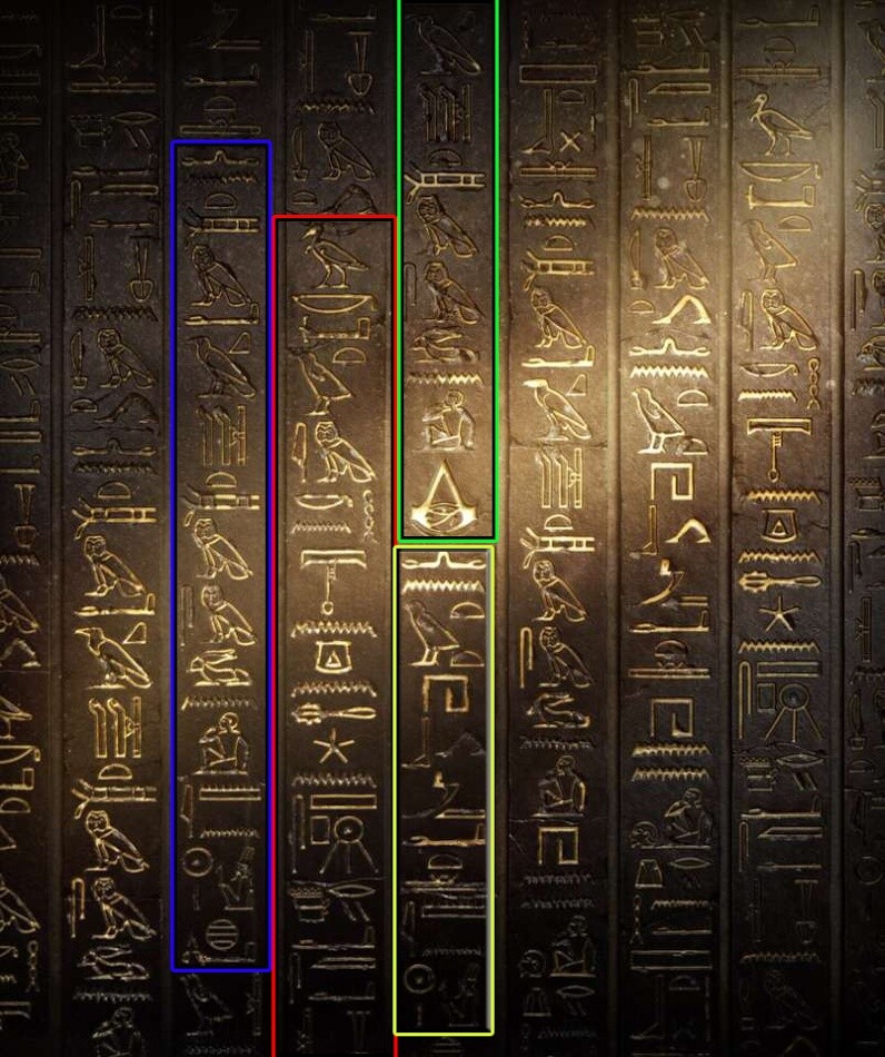 Assassin's Creed Origins - Hieroglyphen 2