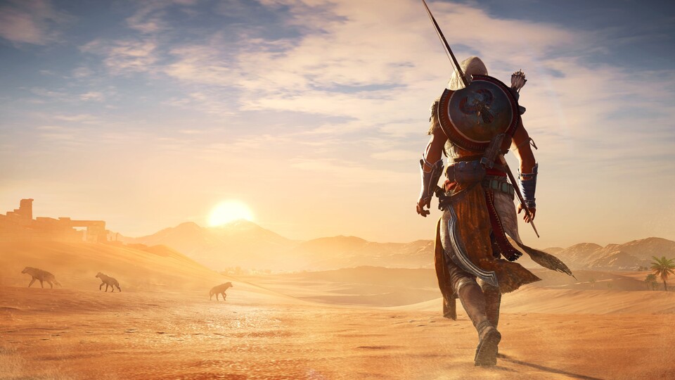 Assassin's Creed: Origins hat allem Anschein nach eine sehr ausladende Spielwelt.