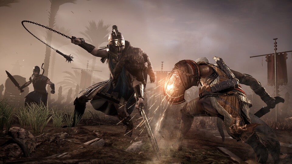 Assassin's Creed: Origins erstrahlt auf der Xbox One X in 4K und mit HDR-Support.