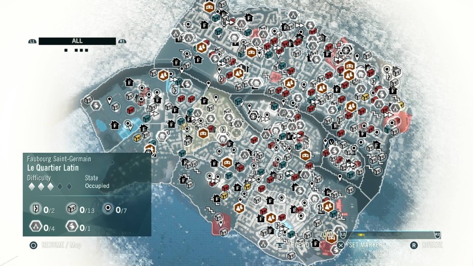 Assassin's Creed: Unitys Map