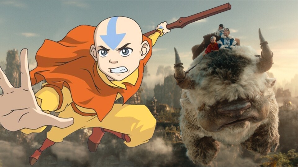 Die Live-Action-Serie von Avatar ist da und muss sich den Vergleich zum Original gefallen lassen. (Bild: NetflixNickelodeon)