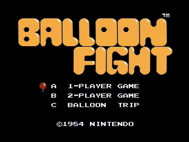 Balloon Fight läuft auf der Wii U nur mit 50 Hertz.