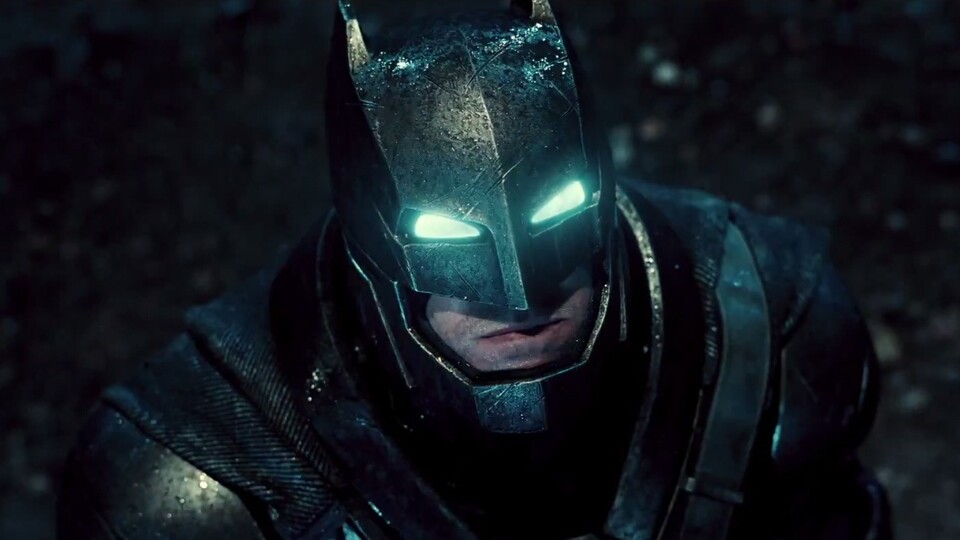 Ben Affleck in Batman vs. Superman: Dawn Of Justice.