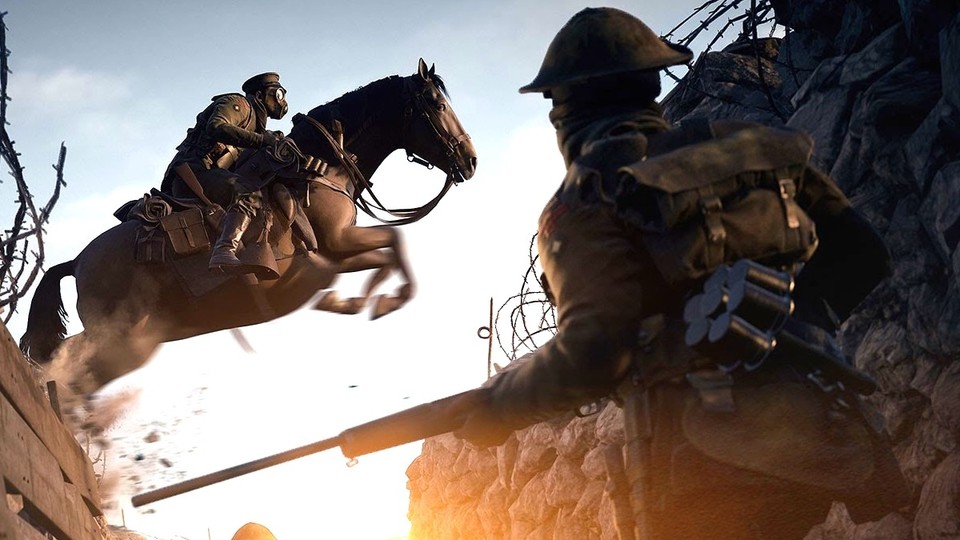 In der Open Beta von Battlefield 1 können Pferde geritten werden.