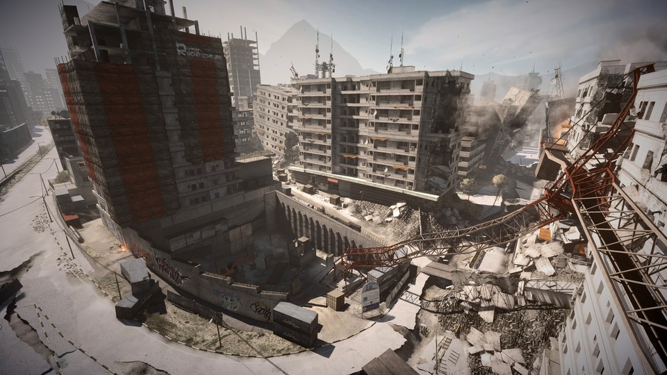 Aftermath passt Ausrüstung, Fahrzeuge und Spielermodelle dem Erdbeben-Szenario an.