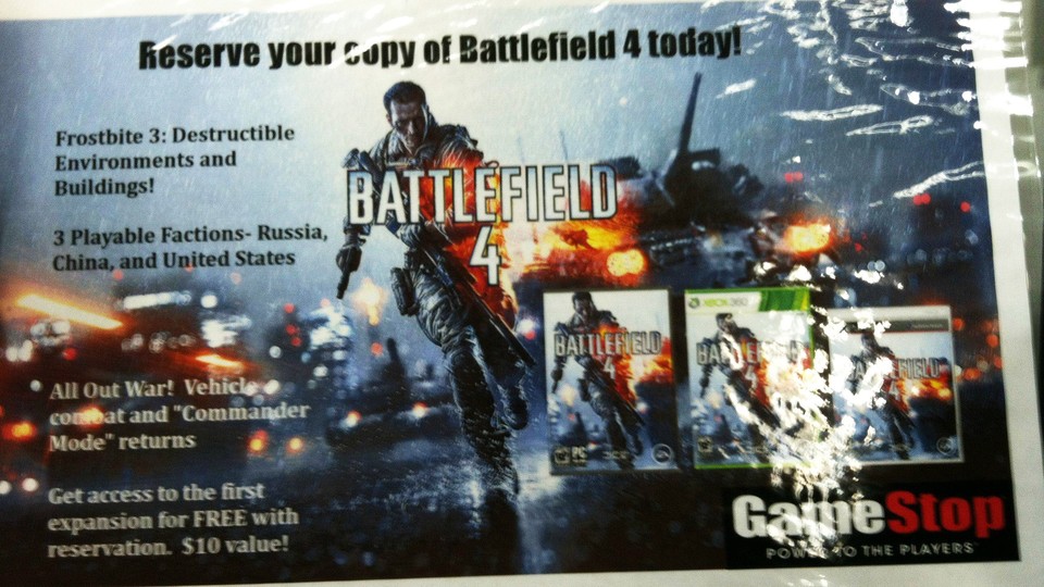 Ist das ein echtes Battlefield 4-Poster oder nur ein Fake?