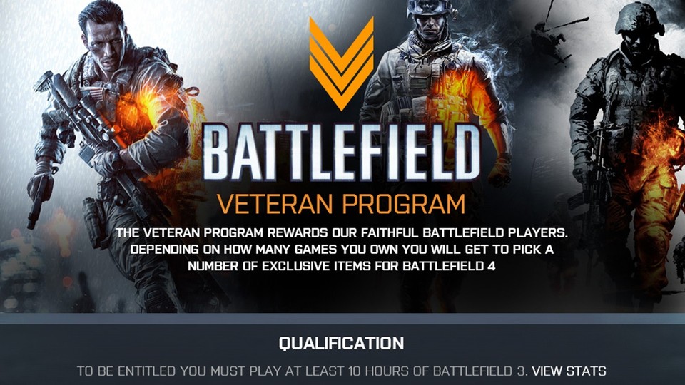 Mit dem Leak auf der Website von Battlefield wurde das »Veteranen-Programm« bekannt.
