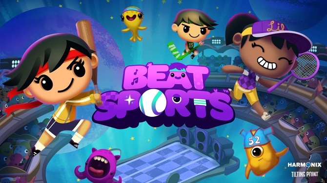 Beat Sports - ein neues exklusives Rhythmus-Spiel von Harmonix für Apple TV.