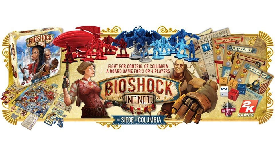 Ein Hands-on-Bericht zu BioShock Infinite: Siege of Columbia gibt neue Details über das Brettspiel preis.