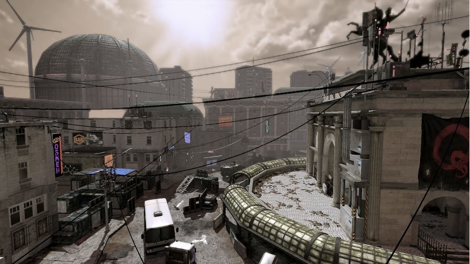Dank schöner Effekte mit Unreal Engine 3 sieht Blacklight wirklich fein aus.