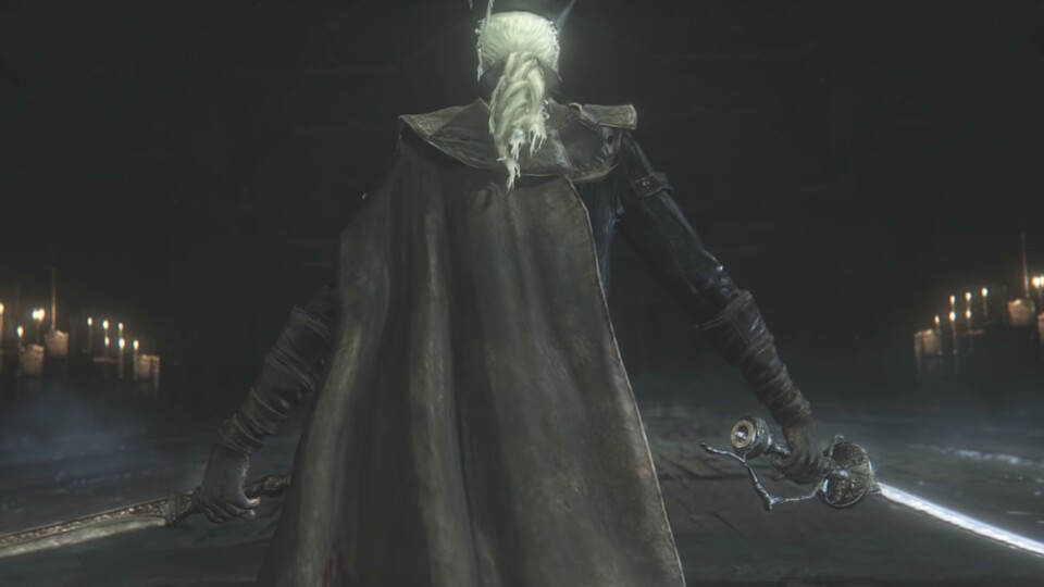 Maria in Bloodborne: The Old Hunters.