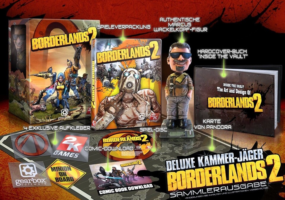 Borderlands 2 - Deluxe Kammerjäger Special Edition : 