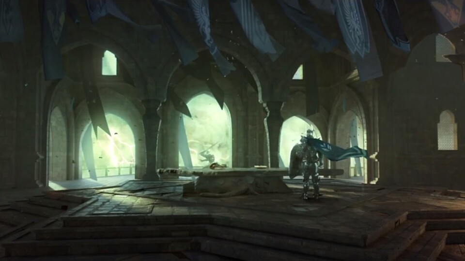 Könnte hier die Bresche aus Dragon Age: Inquisition zu sehen sein? Oder ein gewöhnlicher Riss ins Nichts? Oder doch Zeitmagie?