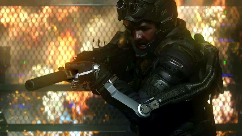 Neben Kevin Spacey ist unter anderem auch Troy Baker als Synchronsprecher für Call of Duty: Advanced Warfare tätig.