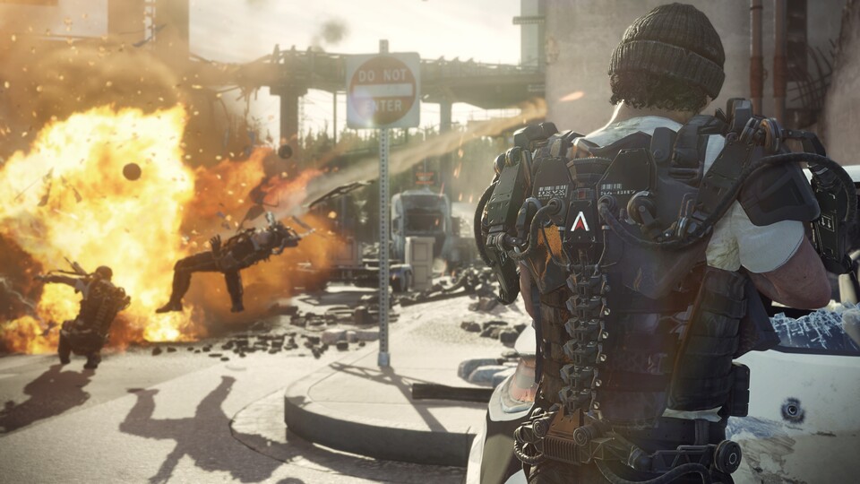 Das Upgrade-System der Exoskelett-Rüstung in Call of Duty: Advanced Warfare soll Spieler auch dazu ermuntern, die Kampagne mehrmals zu absolvieren.