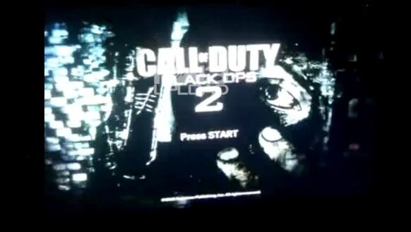 Das Video zeigt den angeblichen Startbildschirm von Black Ops 2.