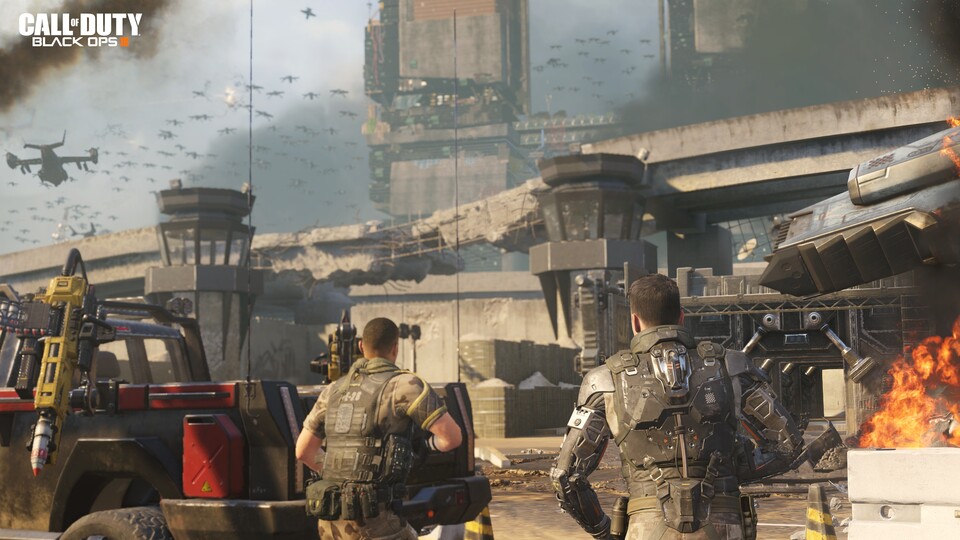 Call of Duty: Black Ops 3 wird auf der PlayStation 4 und der Xbox One mit 60 Frames pro Sekunde laufen. Außerdem streben die Entwickler eine 1080p-Auflösung für beide Plattformen an.