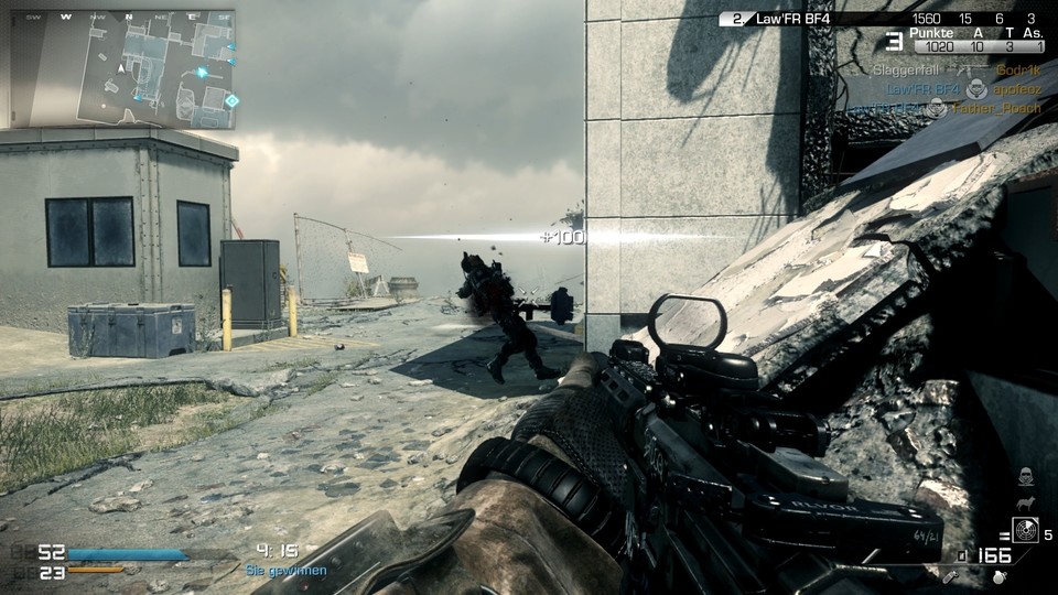 Ein Update führt den neuen Multiplayer-Modus »Reinforce« in den Shooter Call of Duty: Ghosts ein.