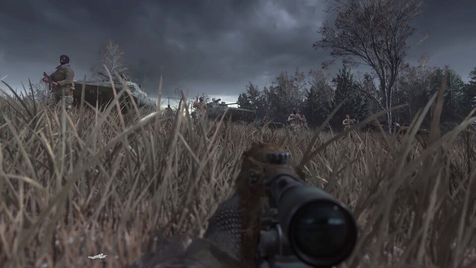 Call of Duty: Modern Warfare hat mit der All Ghillied Up- aka Gut Getarnt-Mission Geschichte geschrieben.