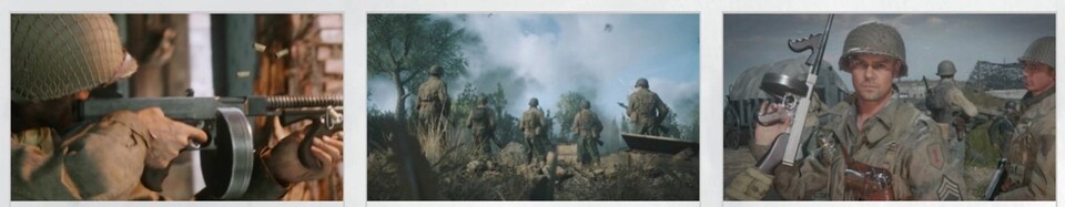 Das sind die drei aufgetauchten Bilder zu Call of Duty: WW2.