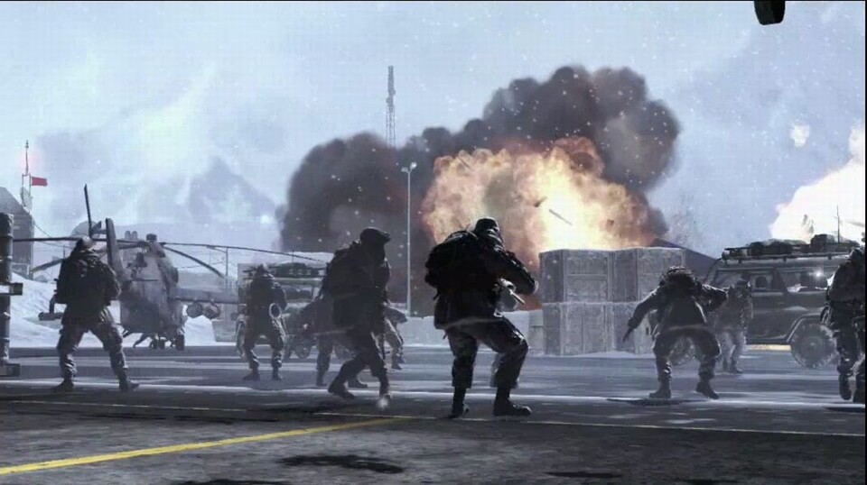 Erste Spielszenen aus Call of Duty: Modern Warfare 2 (Quelle: Gameplay-Trailer)