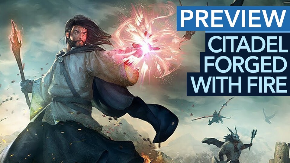 Citadel: Forged with Fire - Preview-Video: MMO vereint ARK, Skyrim und Harry Potter