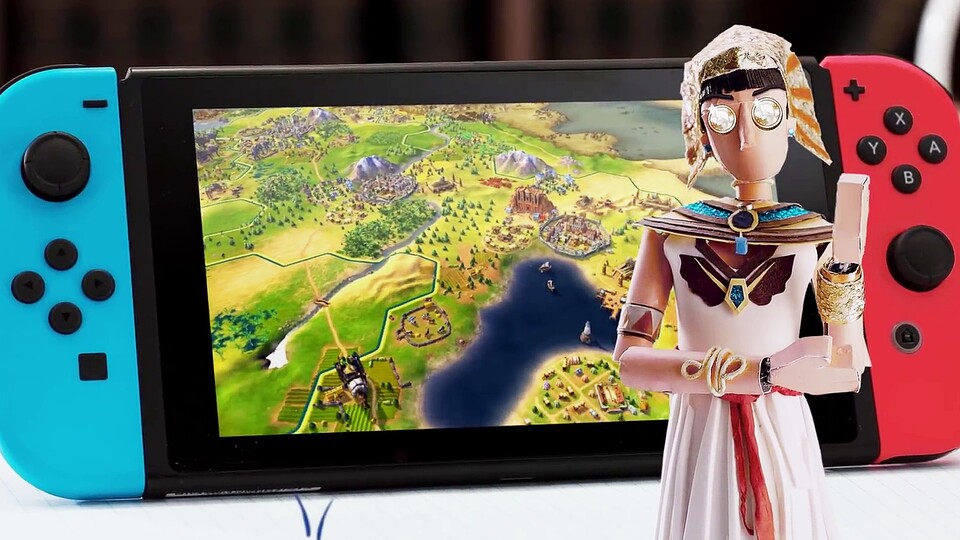 Civilization 6 für Nintendo Switch - So sehen Menüs und Gameplay-Grafik aus (Trailer) - So sehen Menüs und Gameplay-Grafik aus (Trailer)