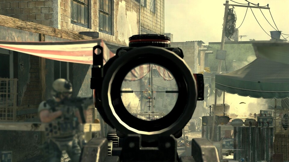 Wer im Multiplayer von CoD: Modern Warfare 2 besonders gut spielt, kann das Match auf eigene Faust dank der Nuke beenden. 