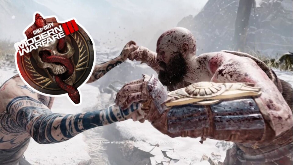 Kratos knöpft sich auf den Game Awards 2023 Modern Warfare 3 vor.