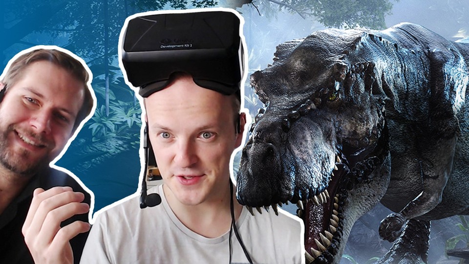 Cryteks Dino-Demo - Die VR-Erfahrung »Back to Dinosaur Island« ausprobiert