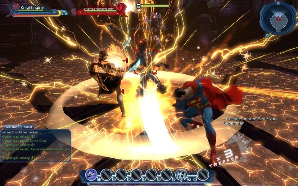 Im spannenden Tutorial werden Helden von Superman unterstützt.