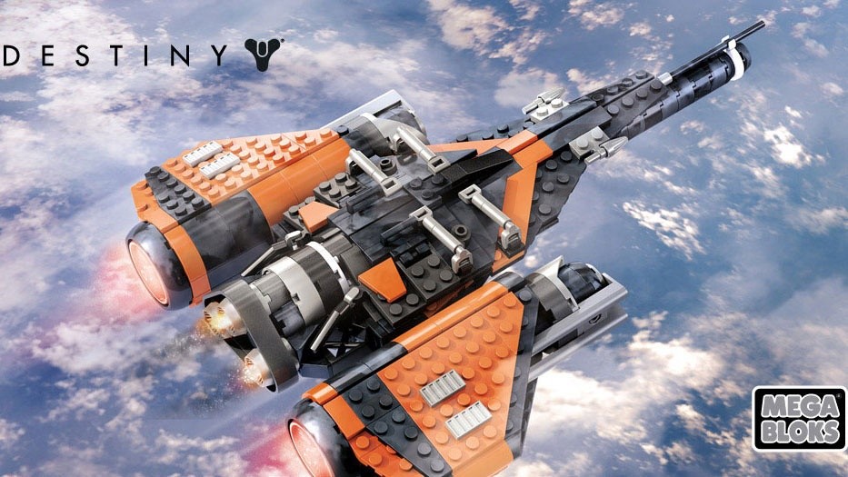 Das Destiny-Construction-Set von Mega Bloks wird auch Raumschiffe enthalten. 