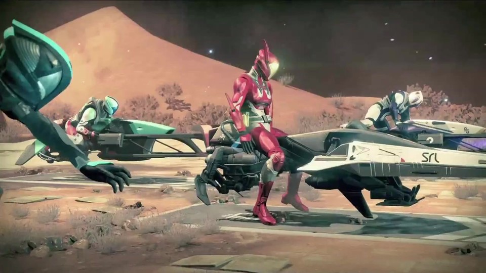 Destiny: The Taken King - Trailer zu den Sparrow-Racing-League-Rennen