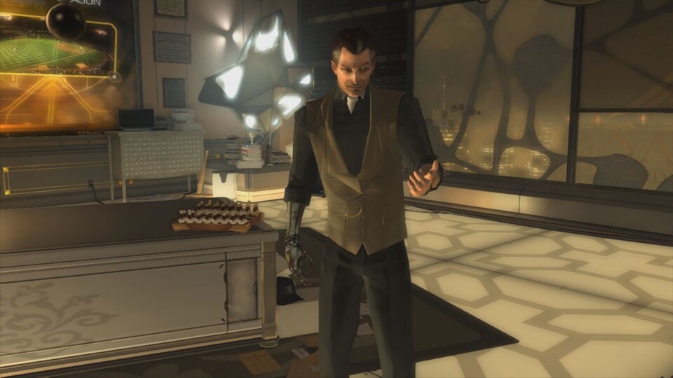 Deus Ex: Human Revolution : David Sarif ist der Chef vom Augmentierungen-Konzern Sarif Industries und von Protagonist Adam Jensen.