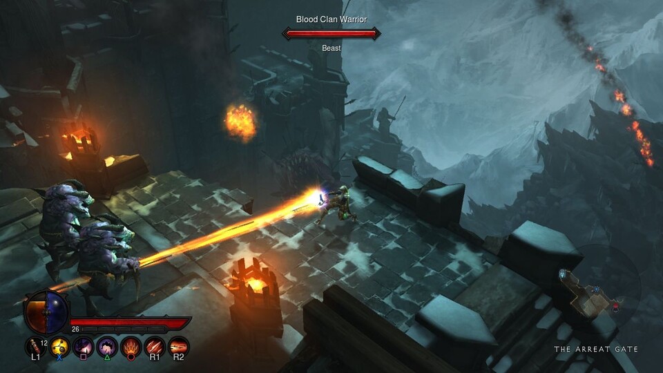 Mit der Dämonenjägerin ließen sich in der PAX-Version von Diablo 3 Fernkampf-Ziele dauerhaft anvisieren.