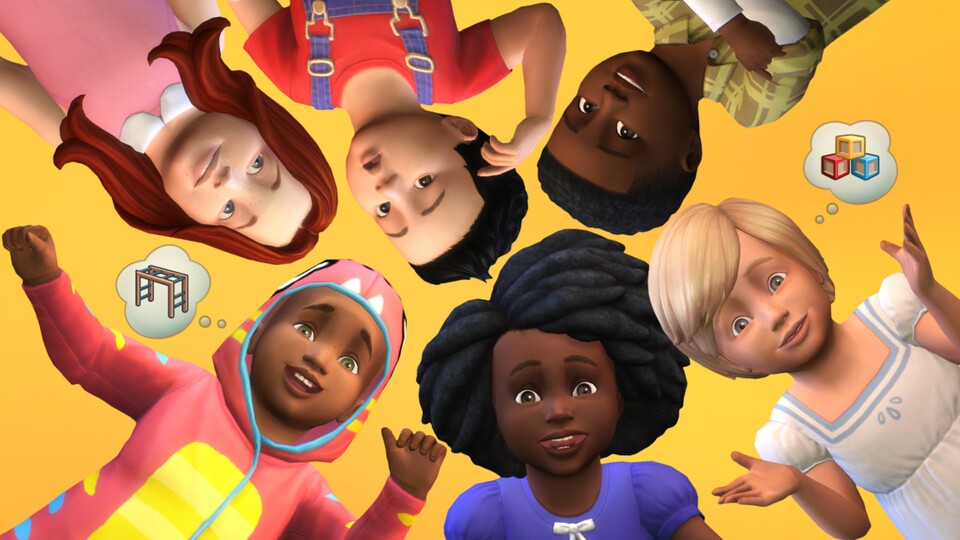 Das Die Sims 4-Szenario Zu viele Kleinkinder ist das dritte Szenario, aber nur für kurze Zeit verfügbar.