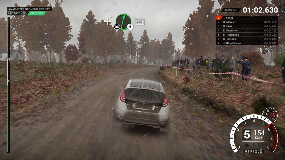 Optisch bewegt sich DiRT 4 auf einem ähnlichen Niveau wie DiRT Rally, die Zuschauer und Objekte am Streckenrand fallen allerdings etwas ab.