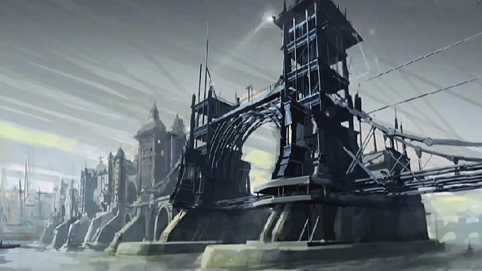 Die Welt von Dishonored besteht aus gerade mal vier Inseln und ganz viel Ozean drumherum.