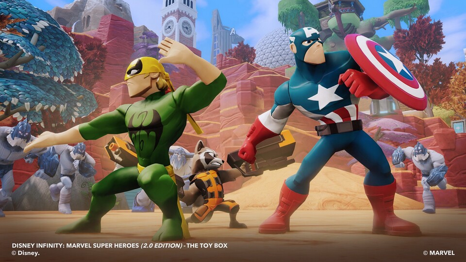 Der Entwickler Ninja Theoriy hat beim Sandbox-Spiel Disney Infinity 2.0: Marvel Super Heroes mitgeholfen.