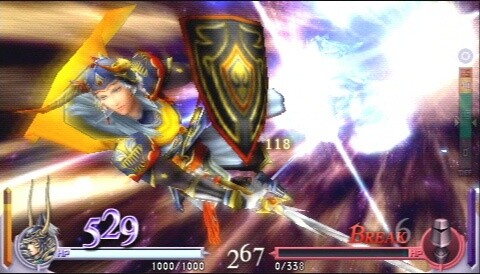 Typisch Final Fantasy: Löst ihr ein Esper aus, brennt das Spiel ein wahres Effektfeuerwerk ab. [PSP]