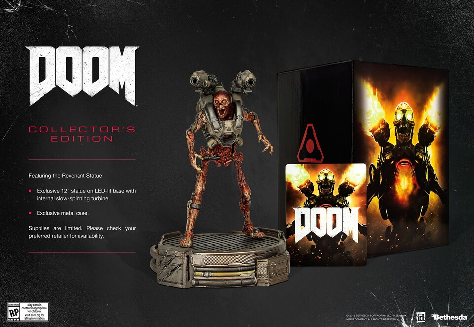 Doom erscheint am 13. Mai 2016, für Fans wird es eine Collector's Edition geben.