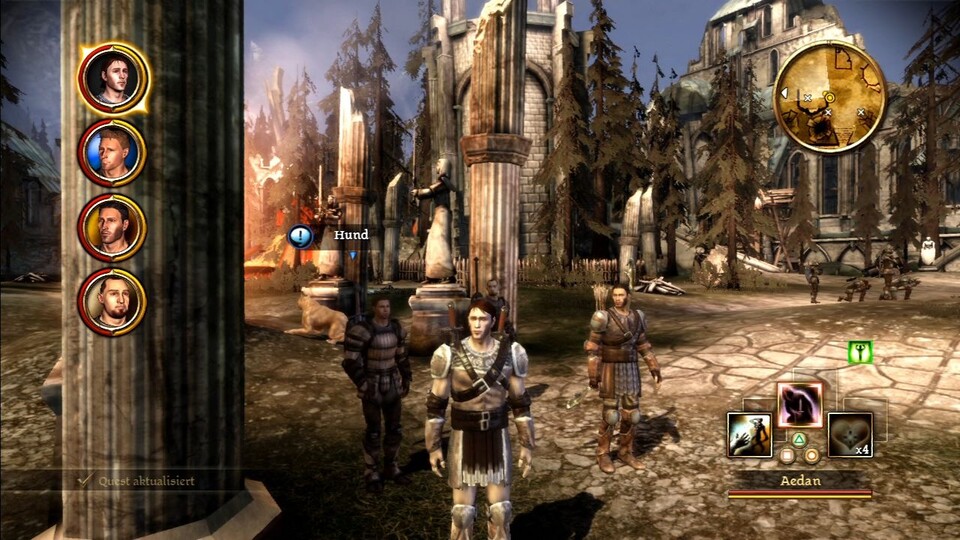 Dragon Age: Origins: So muss epische Fantasy aussehen: Die Welt ist sehr stimmungsvoll und lebendig.